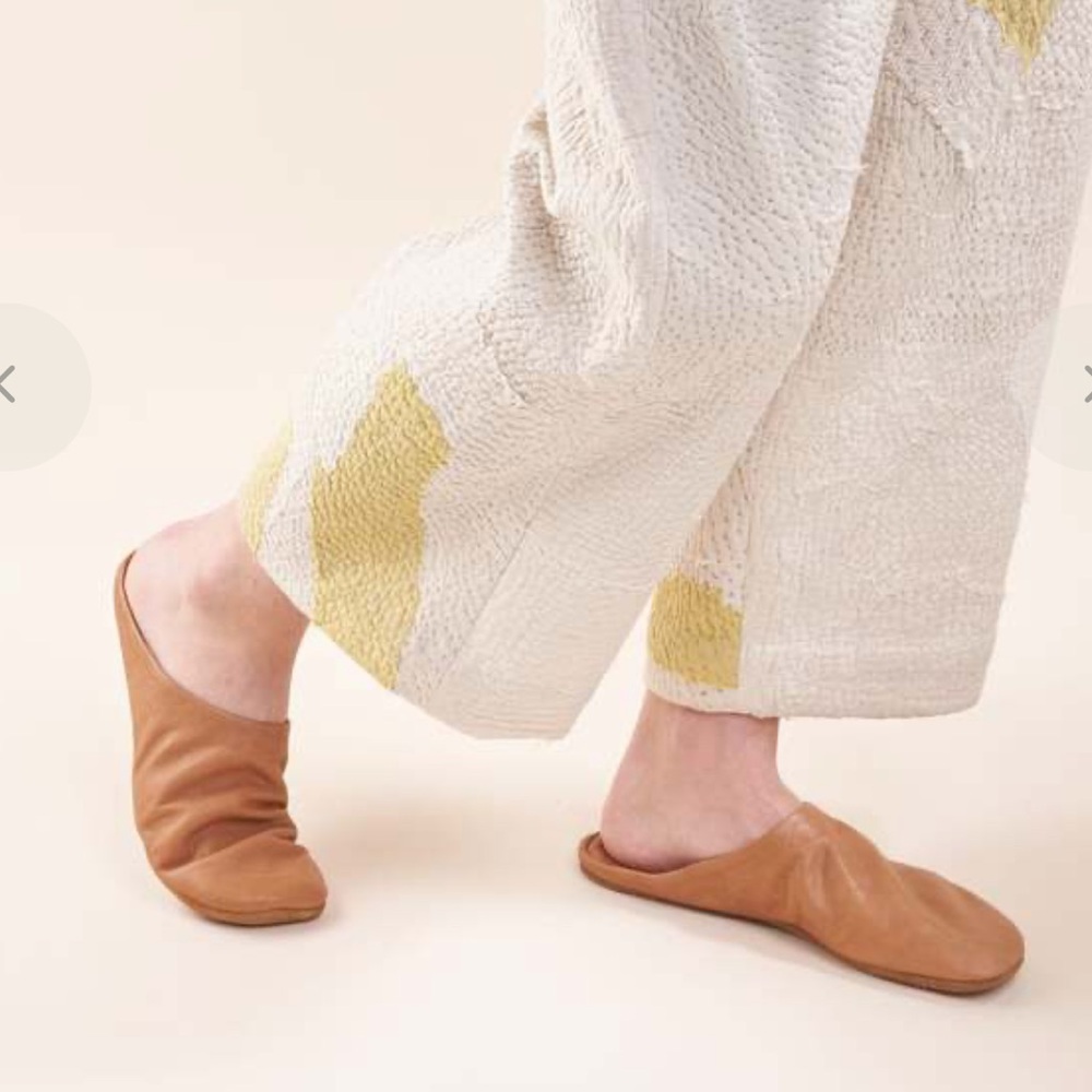 New in Box FEIT leather Indoor slipper Size 35 / 5. Soft Leather and Suede - Picture 4 of 10